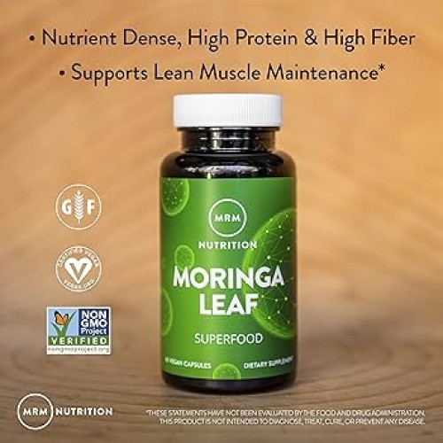 Moringa Leaf Vegan Capsules